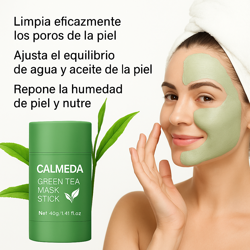 OFERTA 3x1 – Mascarilla té verde™ – ¡Piel limpia, hidratada y sin puntos negros, rápidamente!